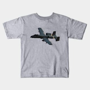 A-10 Warthog no background Kids T-Shirt